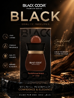 Picture of BLACK ODOR Sandalwood Beach – Rich Woody Elegance Sandalwood Beach Long Lasting Fragrance Premium Quality Perfume