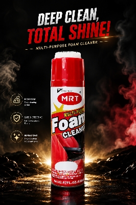 Picture of Kangaroo MRT Multi-Purpose Foam Cleaner – Deep Cleaning Foam for Car, Carpet, Fabric & Vinyl | 650ml