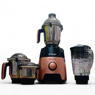Picture of Miyako Sealion Mixer Grinder 1800W – Heavy Duty 100% Copper Motor | 20000 RPM | Stainless Steel