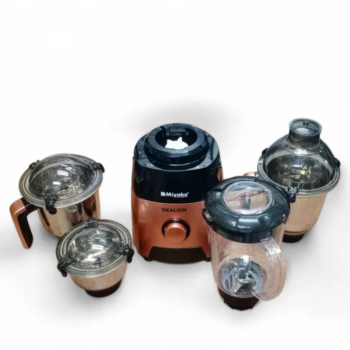 Picture of Miyako Sealion Mixer Grinder 1800W – Heavy Duty 100% Copper Motor | 20000 RPM | Stainless Steel