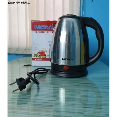 Picture of Nova BlackBarry Electric Kettle - 2 Litter for making tea, coffee, hot chocolate, bowl milk & hot water-Black