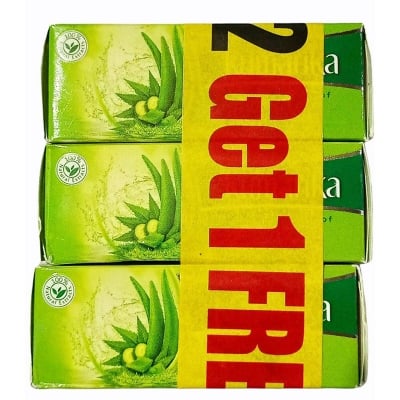 Picture of Kumarica Soap with Neem, Alo-vera & Cucumber-100gm (Buy 2 get 1 free)-Floral