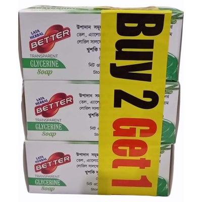 Picture of Lata Harbal BETTER Neem Soap-125gm( Buy 2 Get 1 Free) - soap