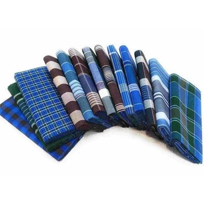 Picture of Budget Friendly Lungi - Lowest Price ever - Multicolor - Lungi for Men - Paka Rong - Selai Kora - Stitched - 5 Hand Lungi