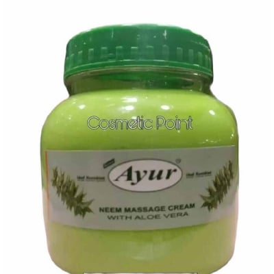 Picture of Ayur Herbal Neem Massage cream - 200ml-Green