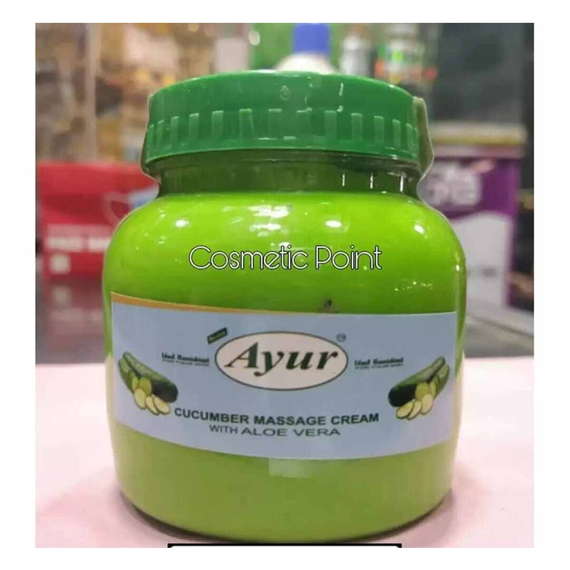 Picture of Ayur Herbal Neem Massage cream - 200ml-Green