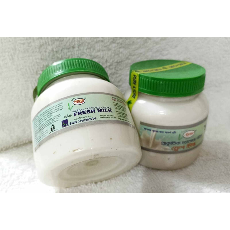 Picture of Ayur herbal massage cream with Fresh Milk-White