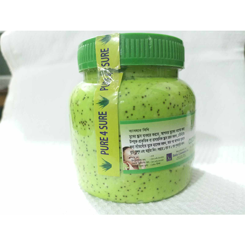 Picture of Ayur cucumber scrub + dip Ocean Salt-Green