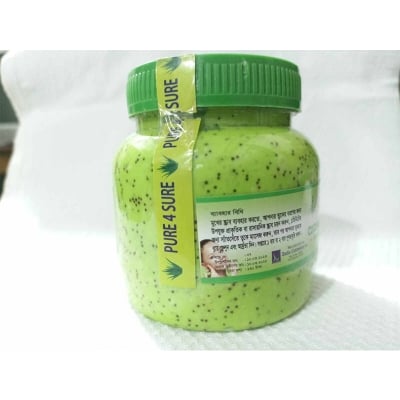 Picture of Ayur cucumber scrub + dip Ocean Salt-Green