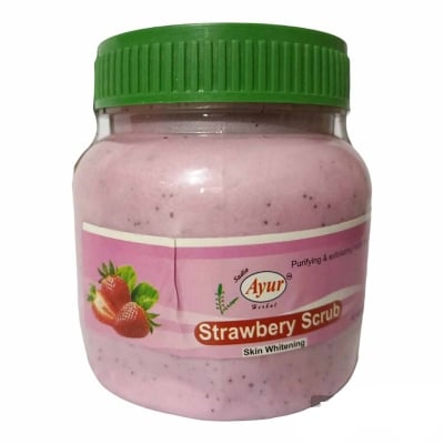 Picture of Ayur Strawberry Scrub skin whitening