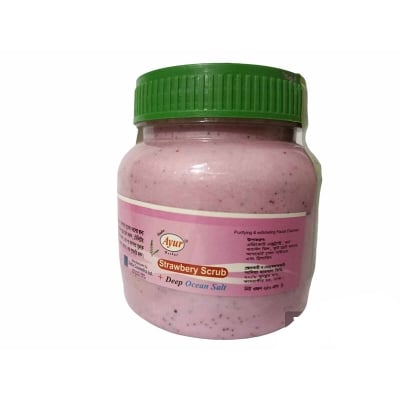 Picture of Ayur Strawberry Scrub skin whitening