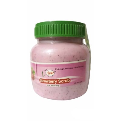 Picture of Ayur Strawberry Scrub skin whitening