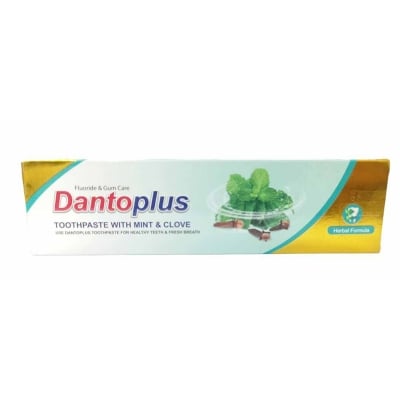 Picture of Dantoplus Toothpaste-100gm-White