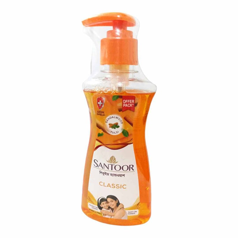 Picture of Santoor liquid hand wash-Classic-Gold