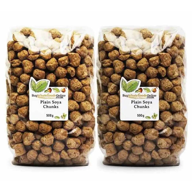 Picture of Vegetarian Soya Chunks (Indian) - 1kg soya bori