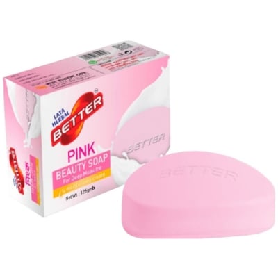 Picture of Lata Herbal Better Pink Beauty Soap-125gm-Pink