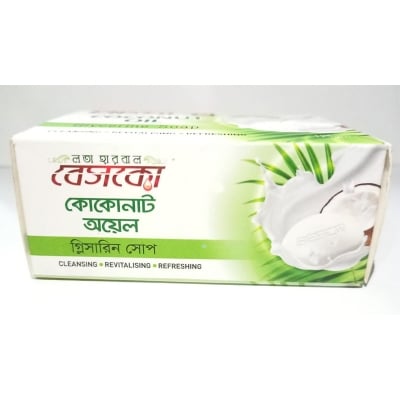 Picture of Lata Herbal Besco Coconut oil soap-125gm-Maroon