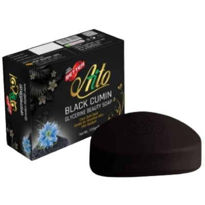 Picture of Lata Better Black Cumin Glycerin Beauty Soap-125gm-Black