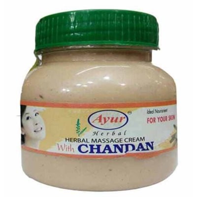 Picture of Ayur Herbal Chondon Massage Cream-250gm-Chocolate