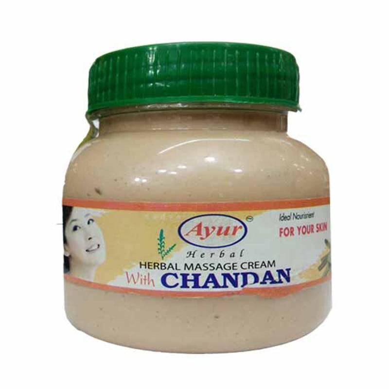 Picture of Ayur Herbal Chondon Massage Cream-250gm-Chocolate