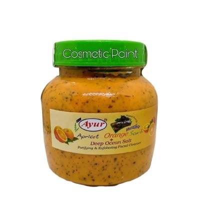 Picture of Ayur Herbal Orange & Apricot Scrub-Orange