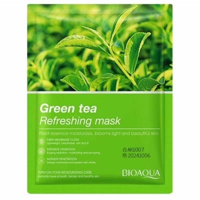 Picture of Bioaqua Green Tea Refreshing Mask-Green