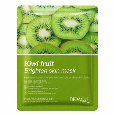 Picture of Bioaqua Kiwi fruit Brighten skin Mask-Green