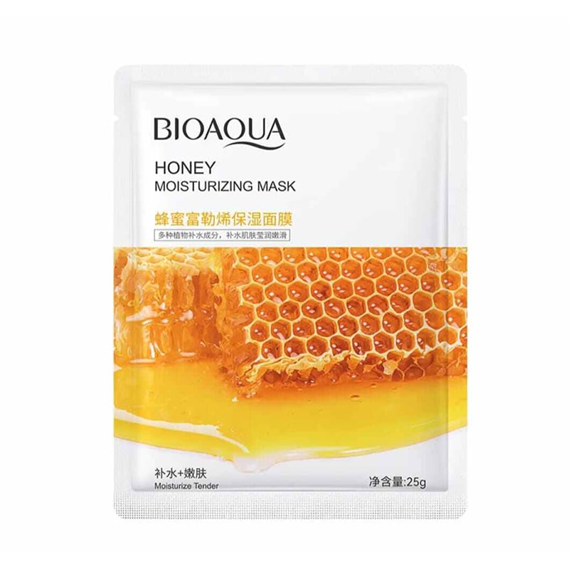 Picture of Bioaqua Honey Skin Rejuvenating Facial Mask-Yellow