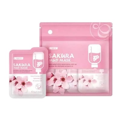Picture of LAIKOU Sakura Mud Mask - 5g Face Mask-2pcs-Pink