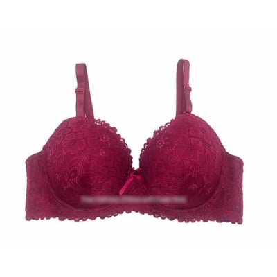 Picture of Imported Chinese net pushup Foam Bra for Women And Girls Body Fitting Comfortable And Stylish Full Cup Foam Bra for Women... Soft Foam Bra