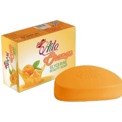 Picture of Aito Orange Glycerin Beauty Soap 125gm-Orange