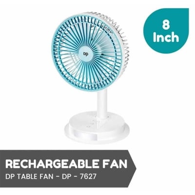 Picture of Charger FAN with led light DP 7627 4000mah 5 hours long battery backup