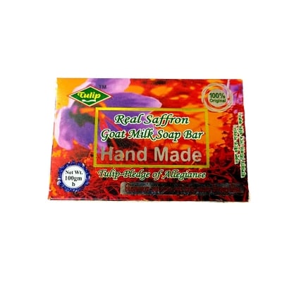 Picture of Real Saffron Goat Milk Soap Bar Original 100gm