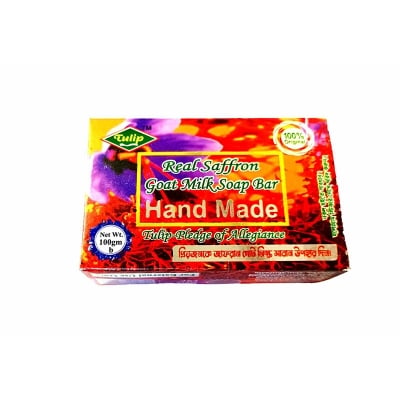 Picture of Real Saffron Goat Milk Soap Bar Original 100gm