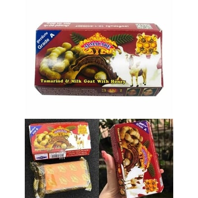Picture of M.MACARE Thai Tamarind, Honey & Goat Milk Soap