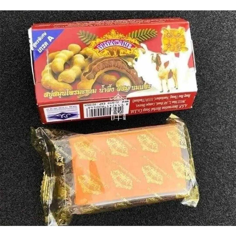 Picture of M.MACARE Thai Tamarind, Honey & Goat Milk Soap
