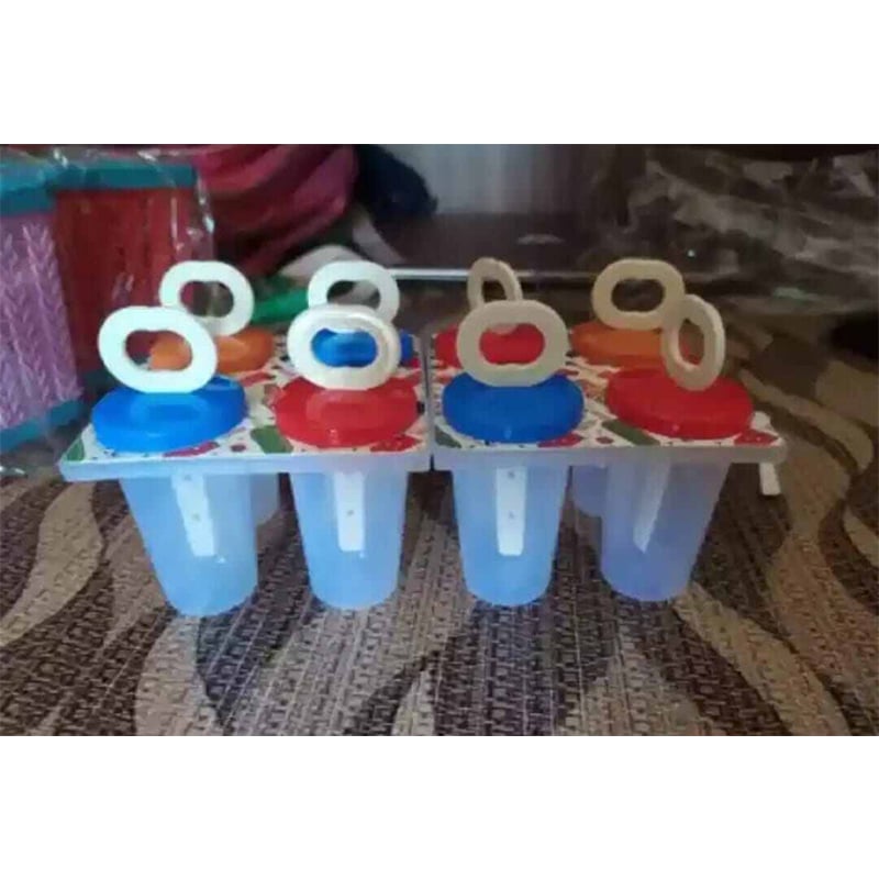 Picture of Ice Cream Maker Box (8 Pc ice cream set) Taj Plastic-Multicolor