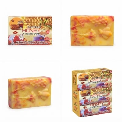 Picture of Zafran Honey Whitening Bar Soap-120gm