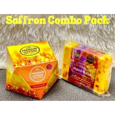 Picture of Premium Saffron Night Cream & Hand made Saffron soap combo Pack