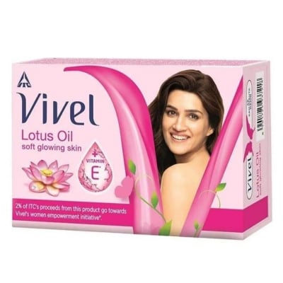 Picture of Vivel Lotus Oil Bar Soap - 100g INDIA
