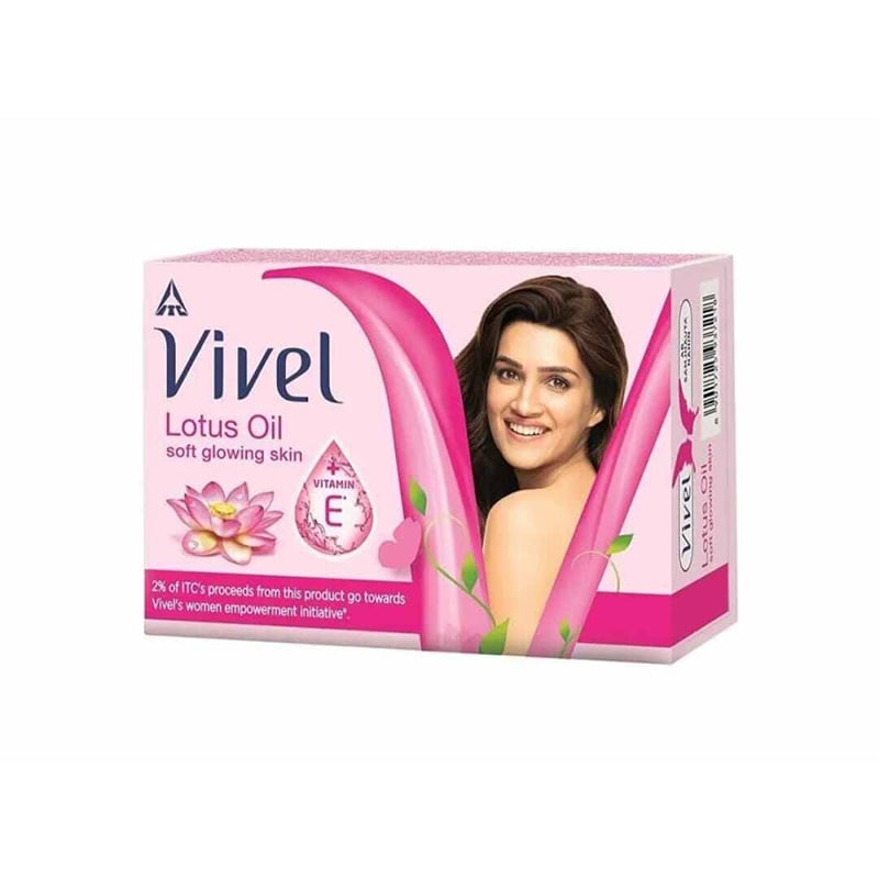 Picture of Vivel Lotus Oil Bar Soap - 100g INDIA