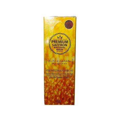 Picture of premium saffron whitening serum made in iran