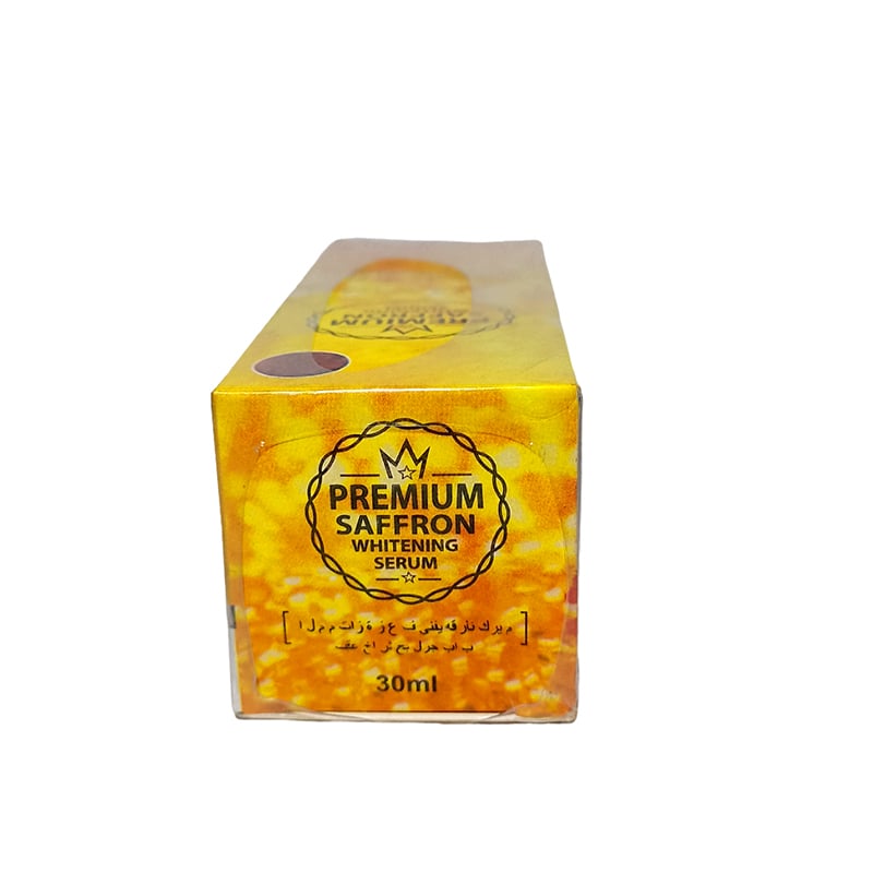 Picture of premium saffron whitening serum made in iran