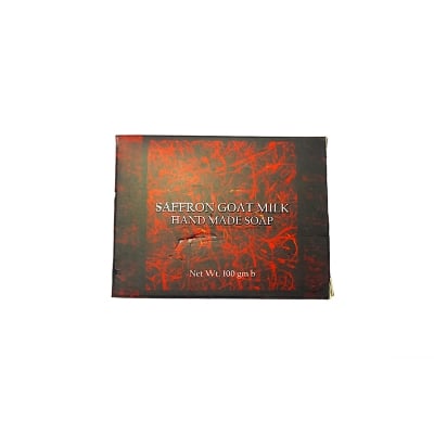 Picture of Original Saffron Goat Milk Hand Made Bar Soap Made in Kashmir