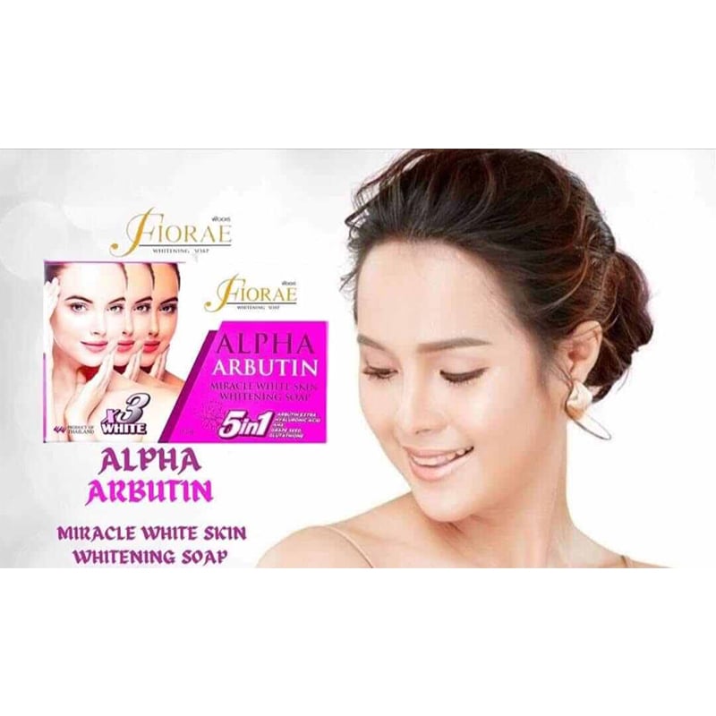 Picture of Fiorae Alpha Arbutin 5 in 1 Miracle Bar Soap