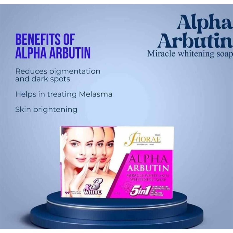 Picture of Fiorae Alpha Arbutin 5 in 1 Miracle Bar Soap