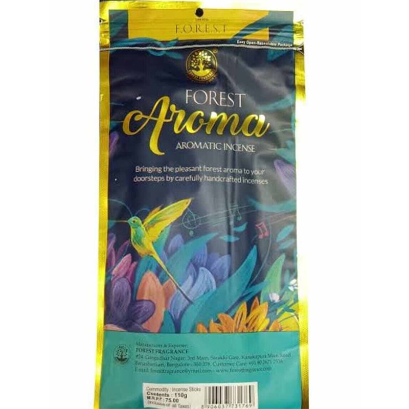 Picture of Forest Aroma - Aromatic Incense Sticks-Brown