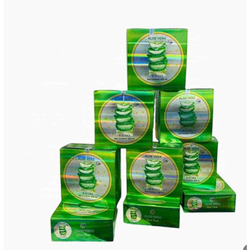 Picture of 6 in 1 Vip Rainbow Aloe vera Combo Face Pack - 500 gm
