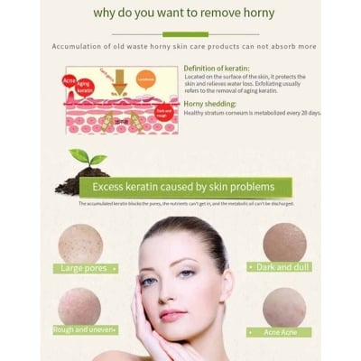 Picture of Pomegranate Peeling Gel 320 ml 100% Original (Yan Namei Ji) Made in China-White