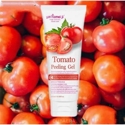 Picture of Tomato peeling Gel 320ml Original made in China Brand Yan Namei Ji-White